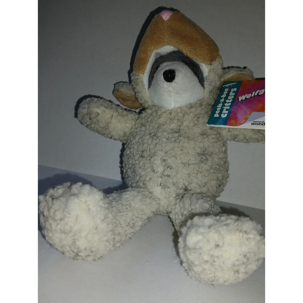 Vintage 1998 Peek-A-Boo Critters, Wolfgang‎ - Wolf In Sheep's Clothing